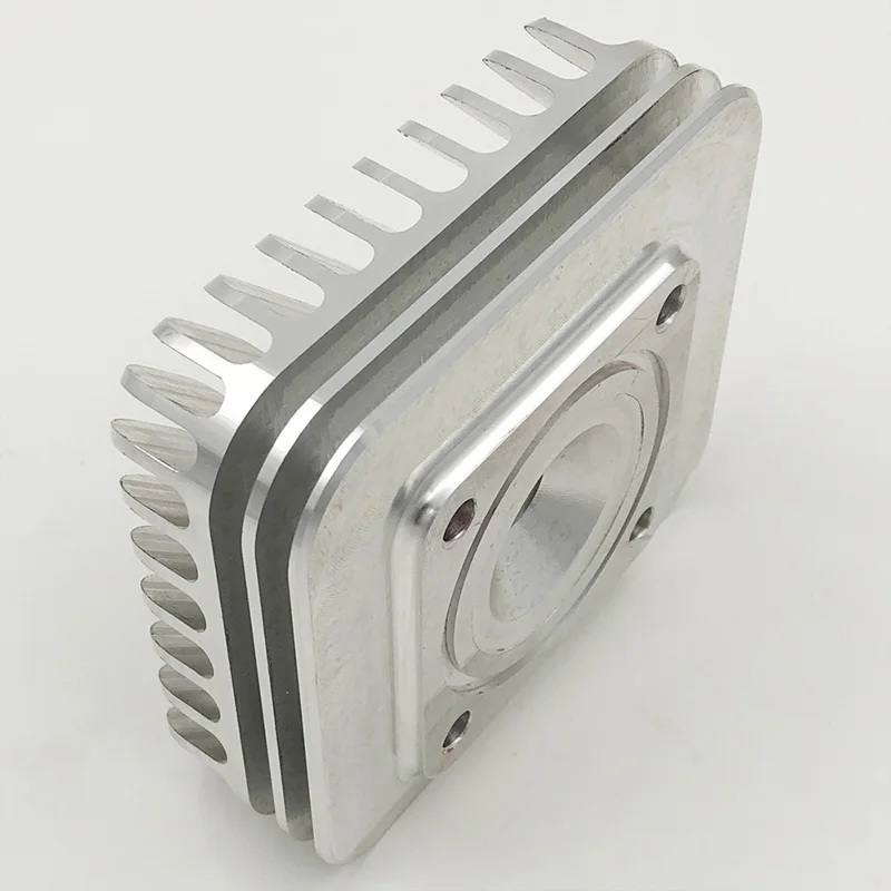 Radiador de perfil de alumínio com luzes personalizadas, aparelho de motocicleta, radiador de luz LED extrudado, radiador de girassol