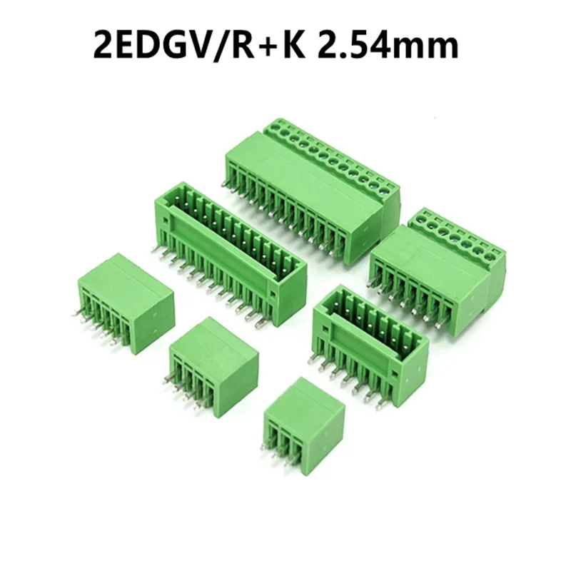 10Sets 15EDGK 2.54mm 0.1