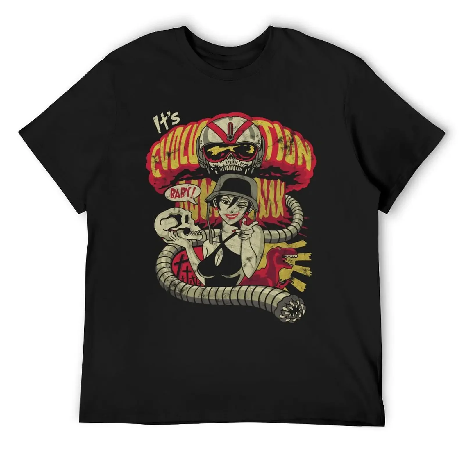 

Do The Evolution T-Shirt anime street wear clothes for men