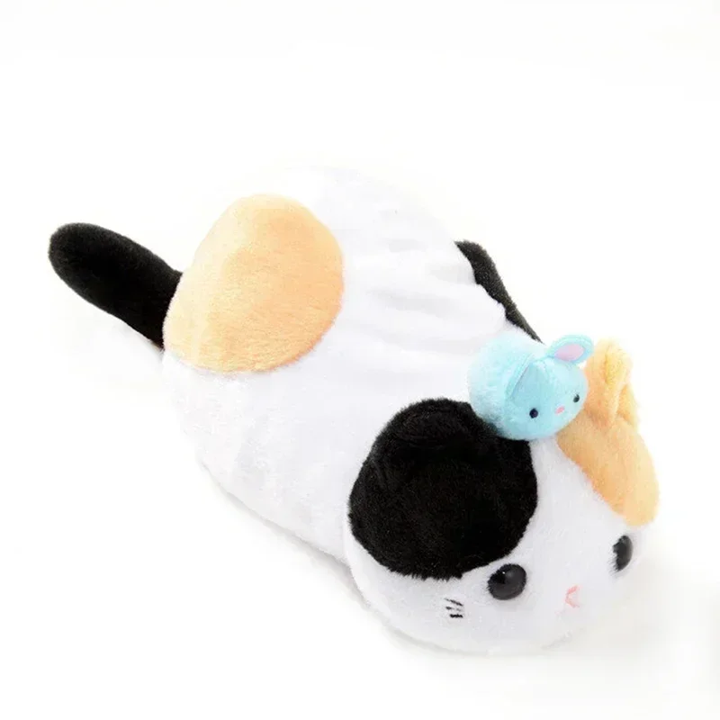 مقلمة كرتونية من القطيفة Kawaii Plush Kawaii Cat اللوازم المكتبية المدرسية أكياس أقلام رصاص للأطفال صندوق رصاص القرطاسية #6