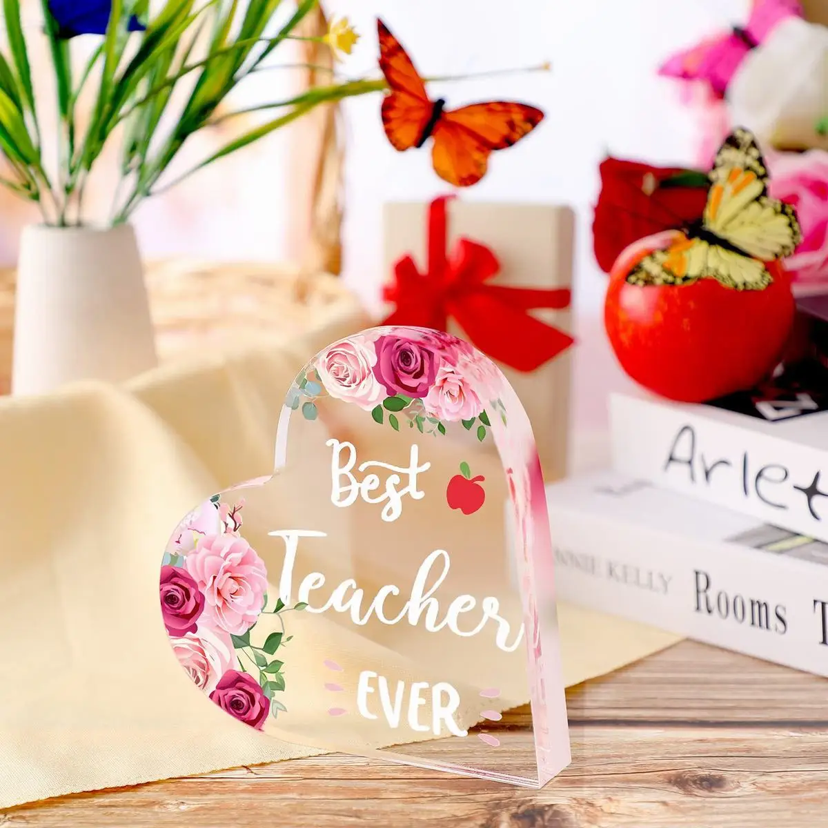 Teacher Appreciation Gifts Best Teacher Ever Keepsake Thank You Teacher Paperweight