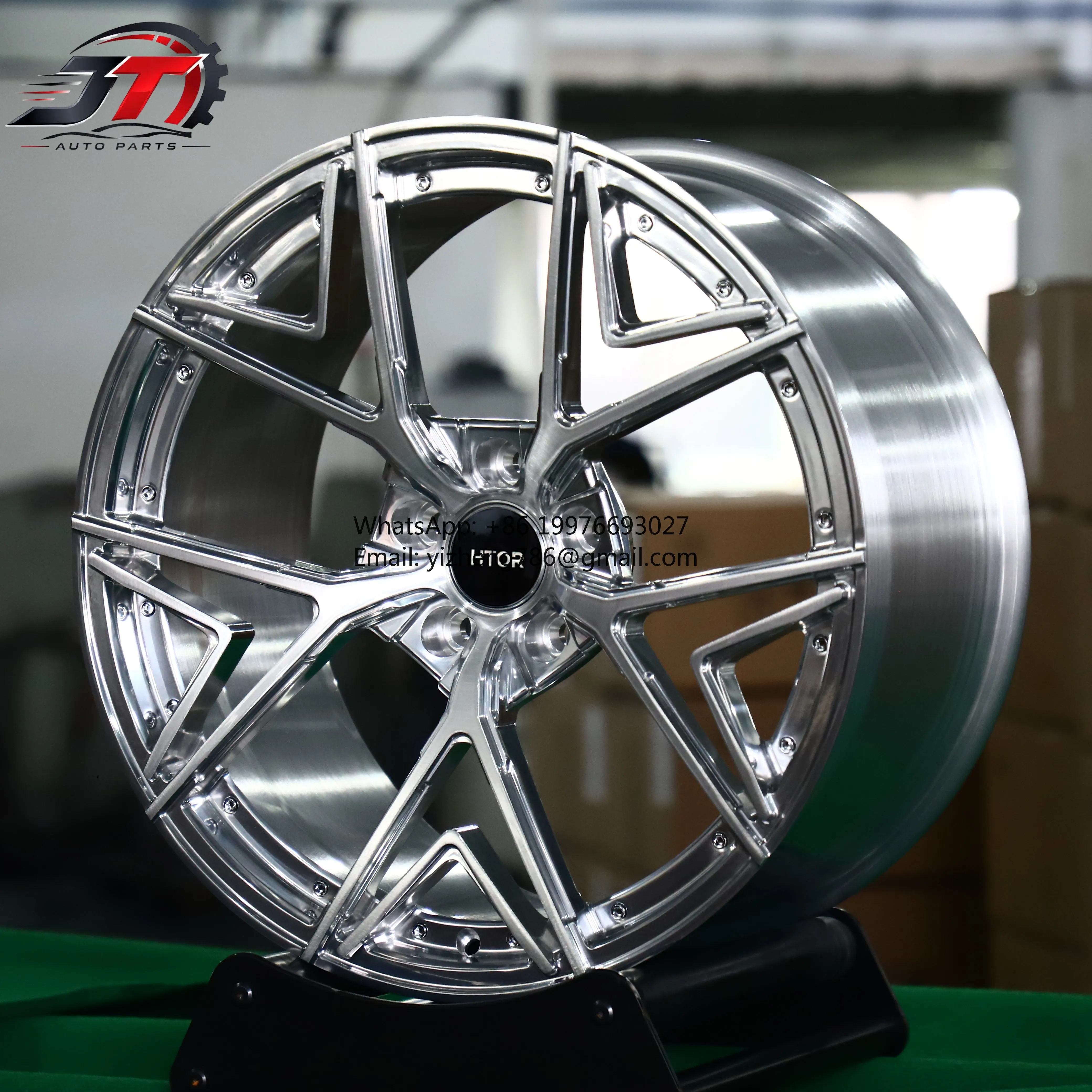 JT Custom Car Rims 17 18 19 20 Inch 5x114.3 Polished Aluminium Alloy Wheels For Mustang For Explorer For GT For Falcon For Tauru