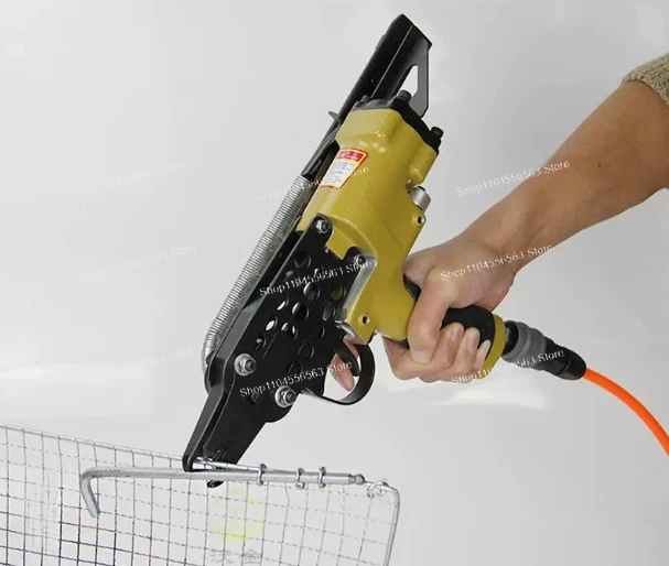 Pneumatic C-type ring pliers (used for automotive seats, mattresses, metal frame structures, etc.)