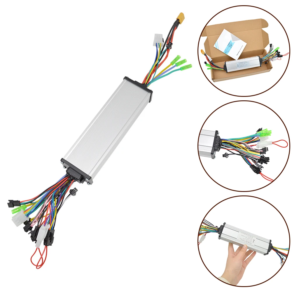 1pcs 24/36/48V 250/350W Dual Drive Bike Brushless Motor Controller For Electric Bikes Tricycle Scooters Practical Replace Parts