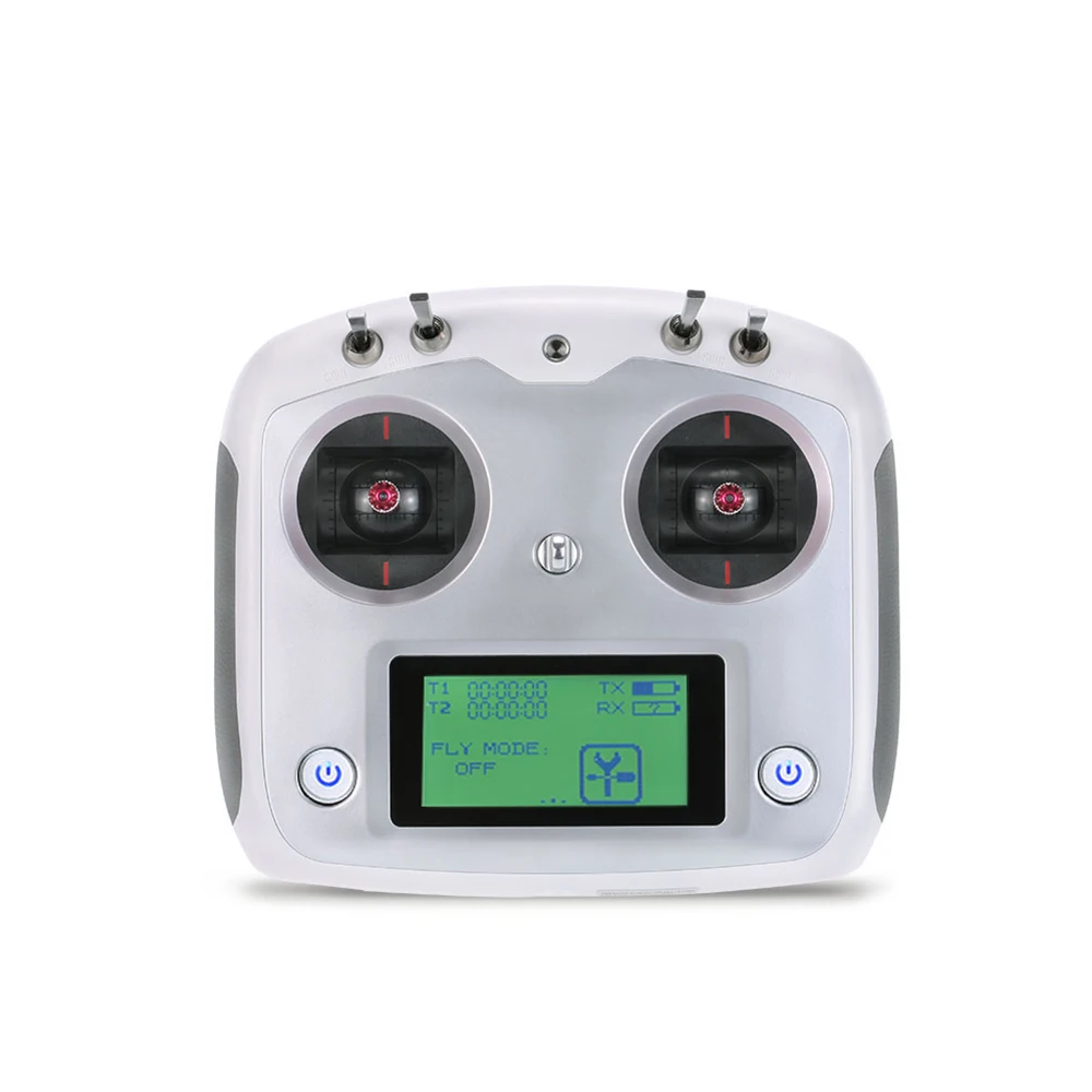 Flysky 2.4G 10CH AFHDS 2A Touchscreen Transmitter w/ FS-iA6B 6CH Receiver RC Airplane Helicopter Multicopter Anti-interference