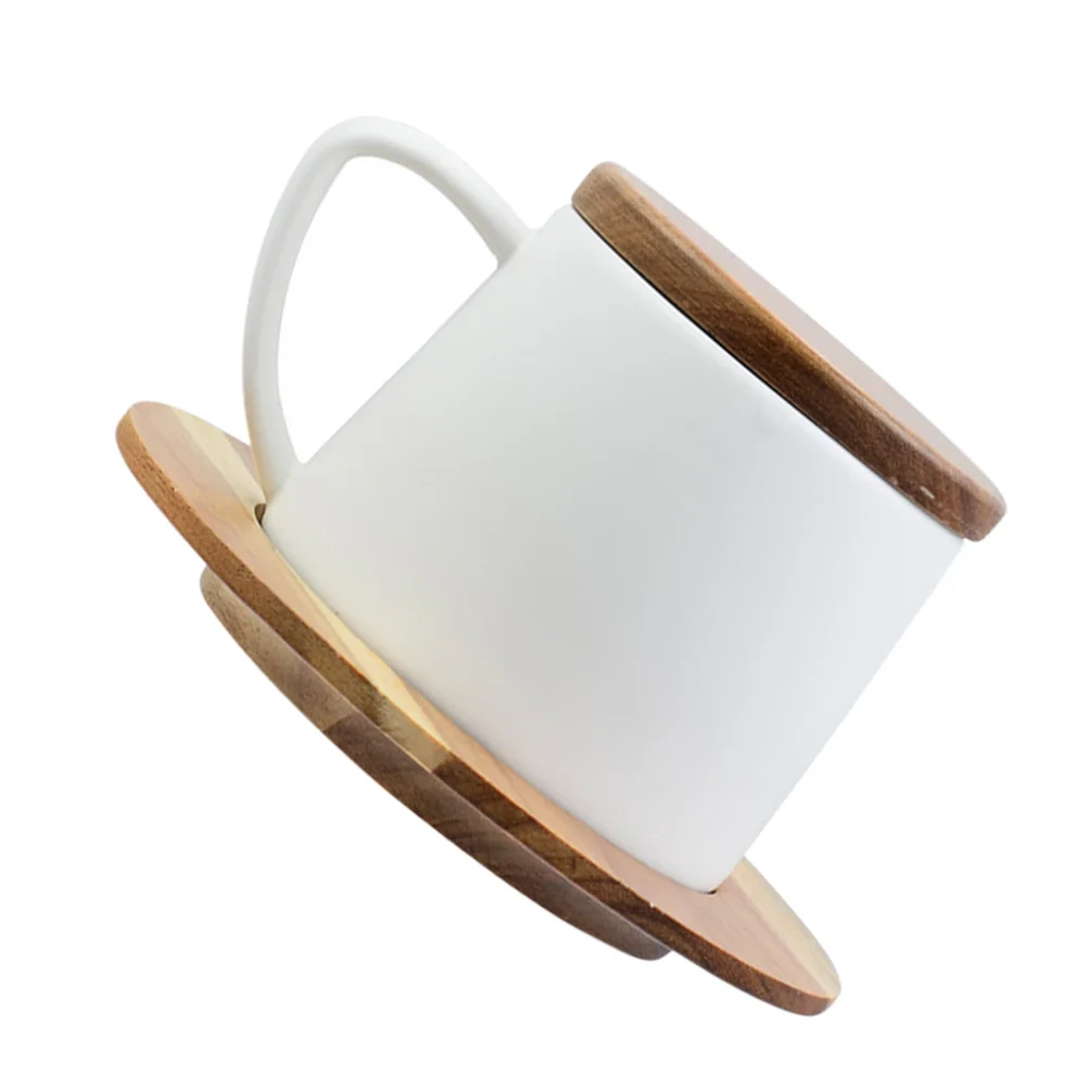 

Ceramic Coffee with Lid Leakproof Milk Drink Cup White Kitchen Cup Kitchen Drink Tumbler Ceramic Mug Mugs