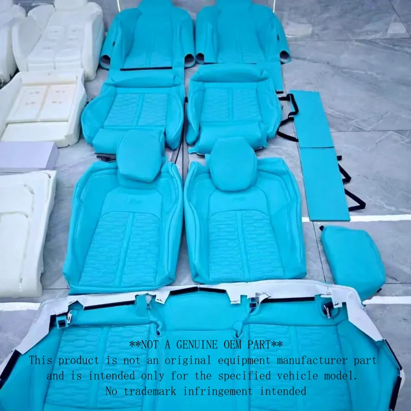 Car Luxury Sport Racing Seat Custom Carbon Fiber Panel Leather Cover Bucket Upgrade RS Seats for Audi A3 A4 A5 A6 A7 Q3 Q5 Q7 Q8