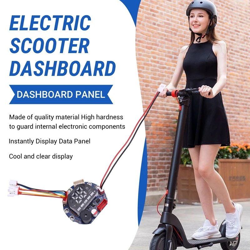 Dashboard For HX X9 Electric Scooter Display Instrument LED Display Panel Circuit Board Electric Scooter Parts