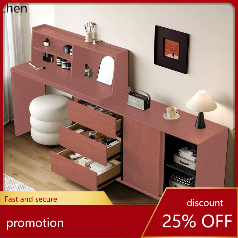 HT dresser chest integrated small apartment bedroom pattern corner storage makeup table