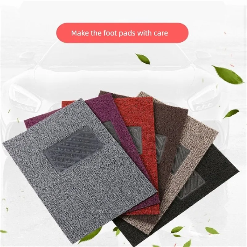 

Универсальный автомобильный коврик, легко чистящийся, цельный, для педалей, водонепроницаемый, из синтетического волокна, настраиваемый, для дома