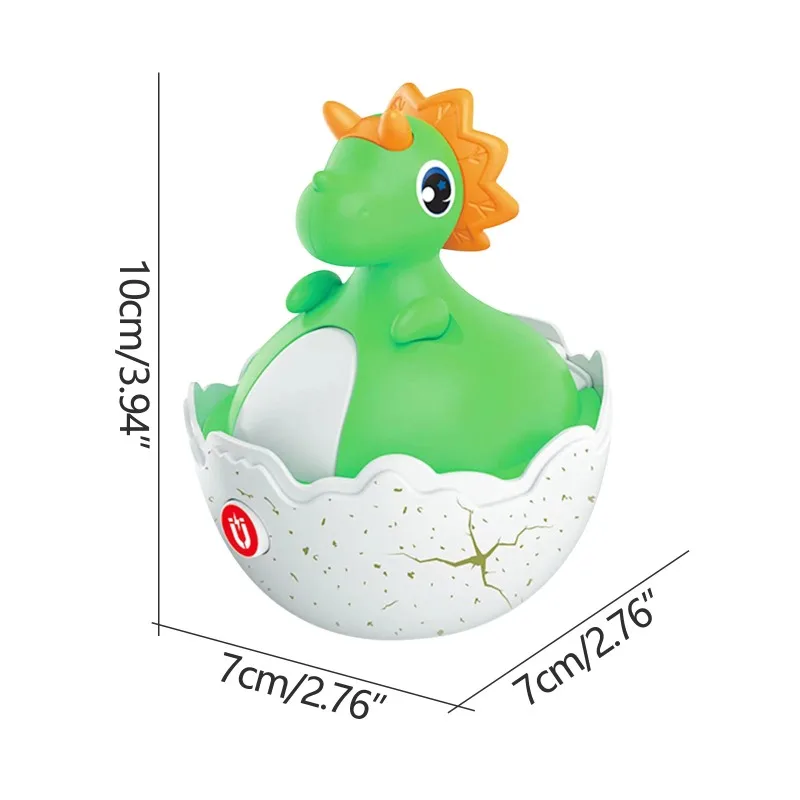 Magnetic Dinosaur Rocking & Walking Toy - Interactive Educational Kids Toy with Sound & Light