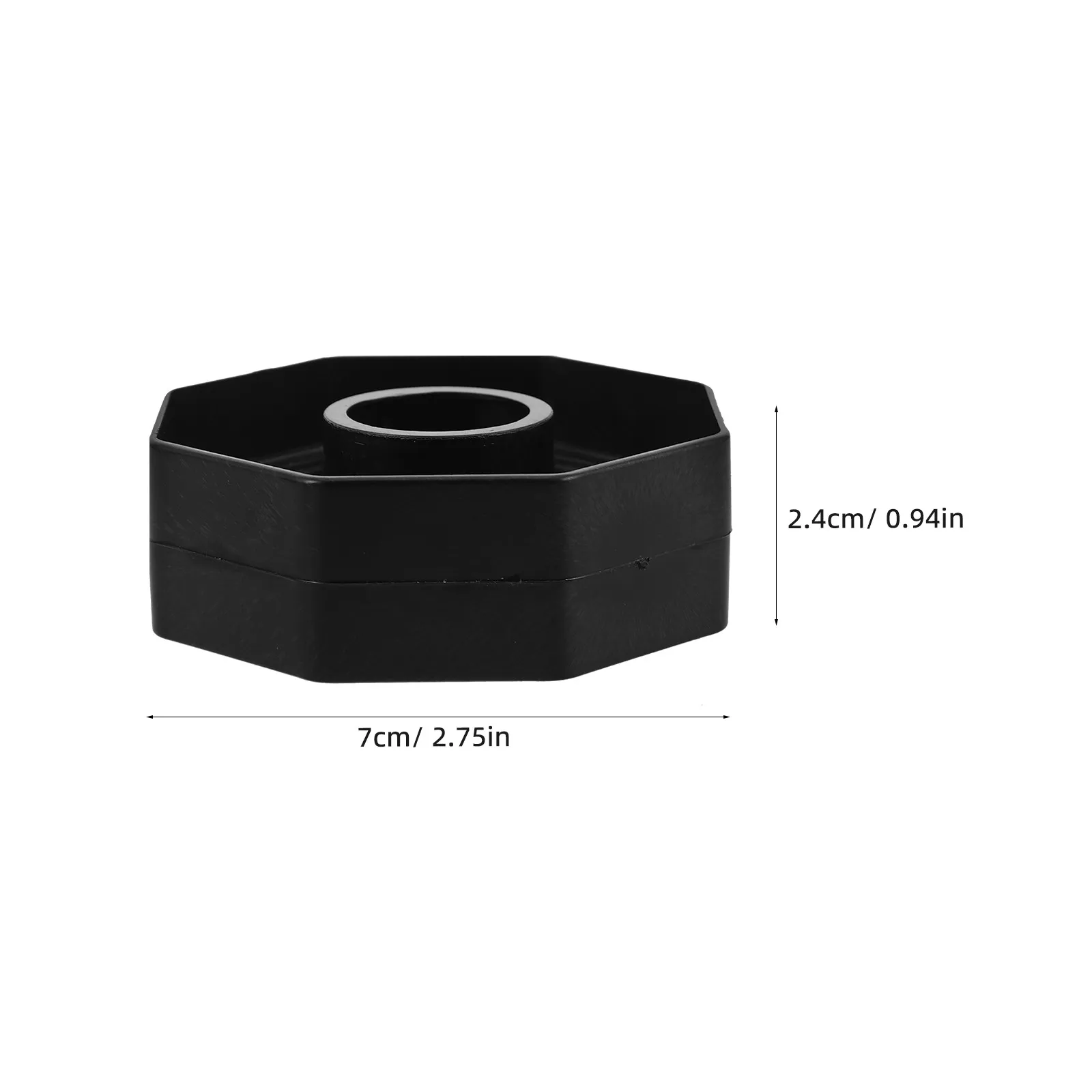 10Pcs Tape Dispenser Insert Wheel Plastic Core Replacement Parts Installation Secure Base Desktop Tape Holder