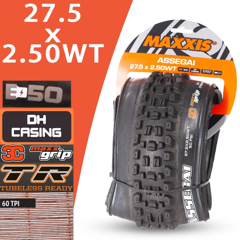 ダウンヒルタイヤセットASSEGAI 27.5 x 2.5 WT S4ca4ee32a44a4c1e9fc7d5d8c9447