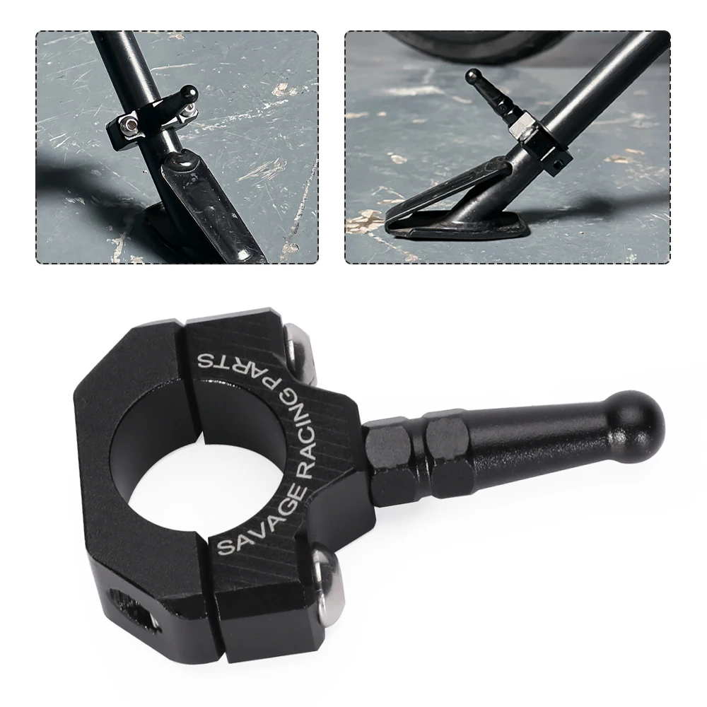 Scrambler 1100 800 Side Stand Auxiliary Tool Kickstand Foot Pedal Extension For DUCATI Monster 950 937 821 797 696 1200 1100/EVO