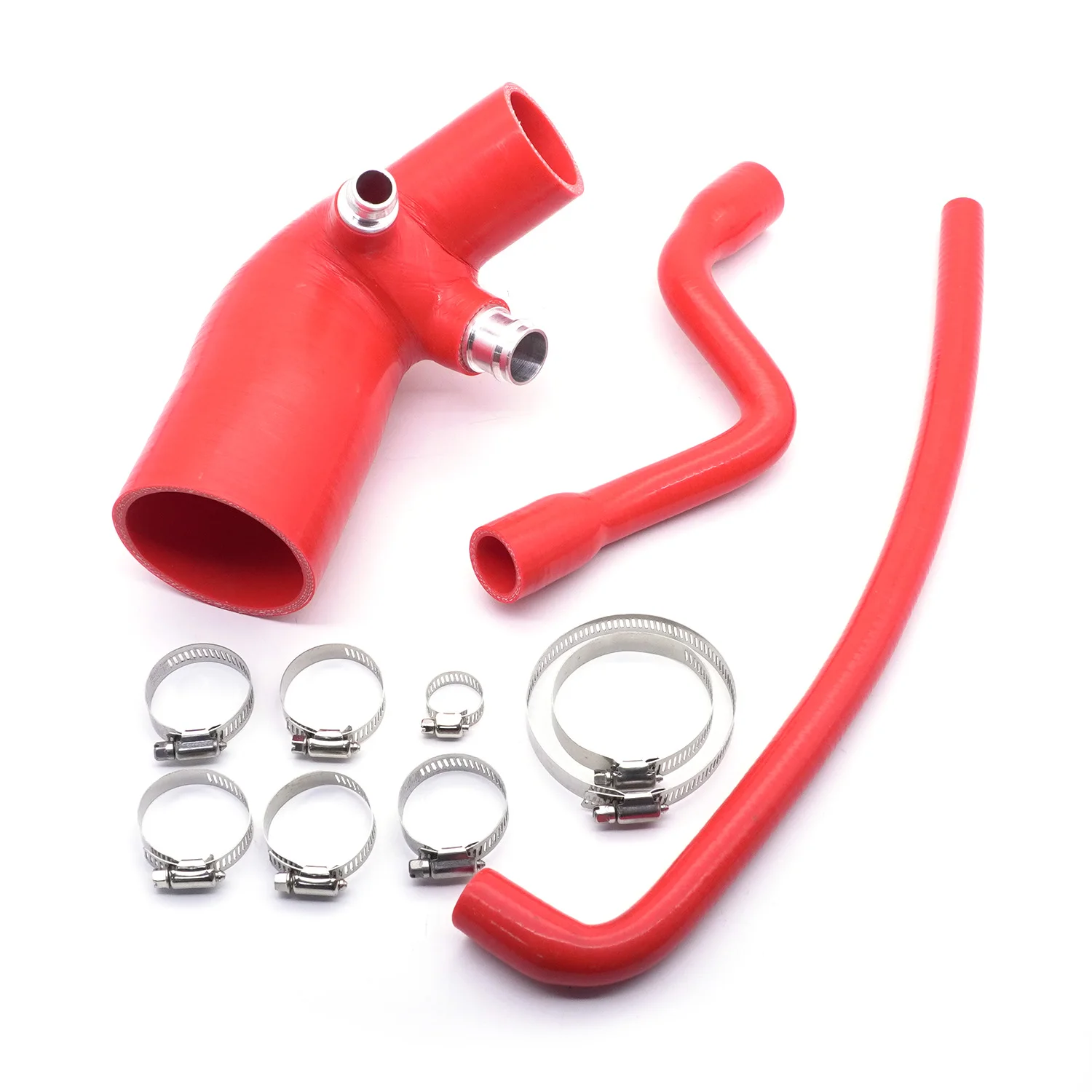 

SXLL Automotive Intake Silicone Hose Turbocharger Hose For F20 F21 F30 F31 F35 316i 116i 118i N13 Engine 2011-2015 Red and Black