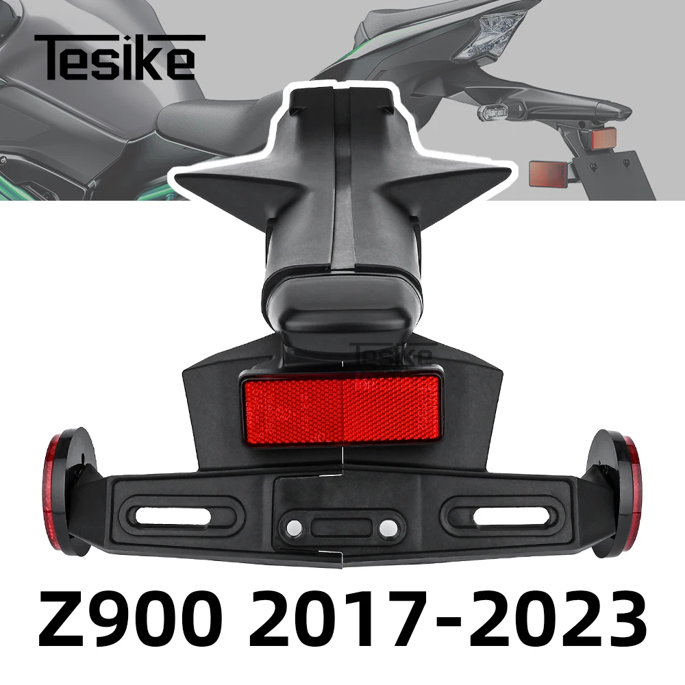 

Motorcycle Fenders For KAWASAKI Z H2 2020-2023 Z900 2017-2023 2018 Rear Mud Guard License Plate Bracket Mudguard Accessories