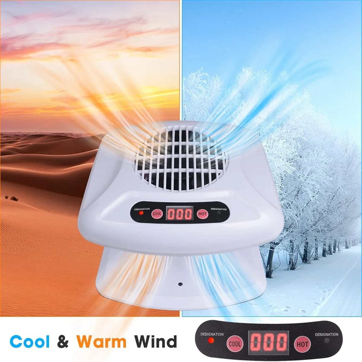 

Nail Dryer for Regular Polish,300W Nail Drying Fan with Auto Sensor,Hot & Cold Air Nail Drying Fan for Salon White (US)