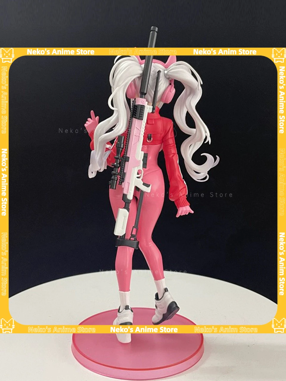 En Stock NIKKE figuras de diosa de la victoria Anime lindo Sexy coletas dobles chica figura de acción estatua de Pvc modelo muñeca juguetes regalos