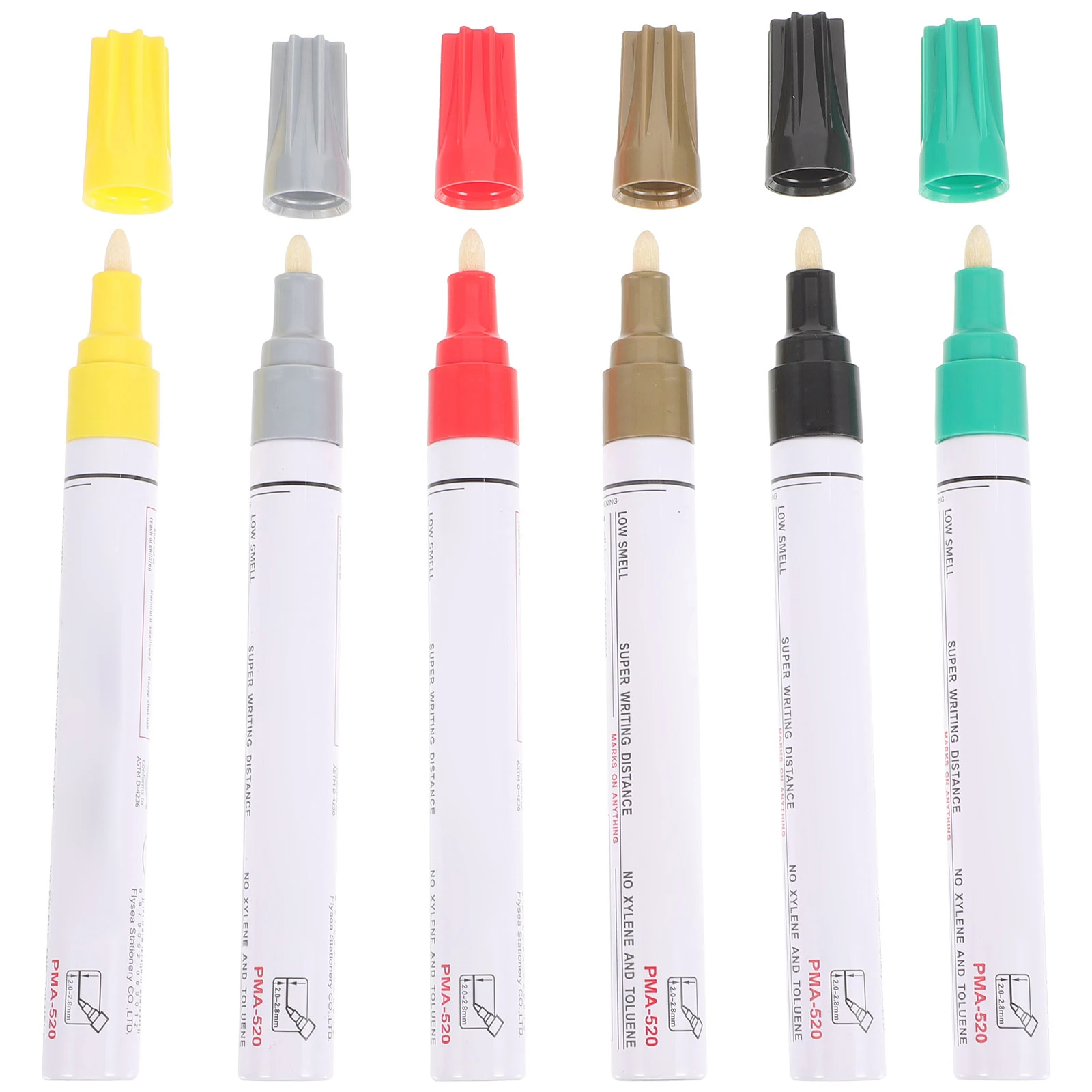 

1 set Car Black Red Green Yellow Gold Car Coat Paint Pen Silver Scratch Repair Markers Paint Up Tools