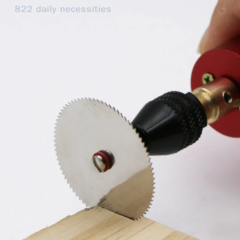 

convenient5pcs Set Stainless Steel Wood Cutting Disc Mini Circular Saw for Dremel Rotary Tools with Mandrel Wood Cutter Wheel
