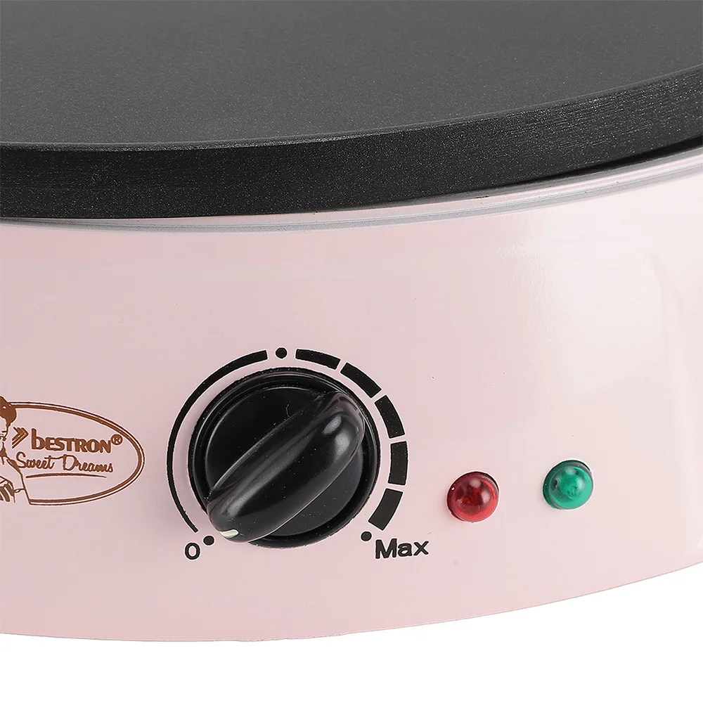 110V Electric Crepe Pan Pancake Griddle Spring Roll Maker Reversible Plate for Steak Egg Frying view 2