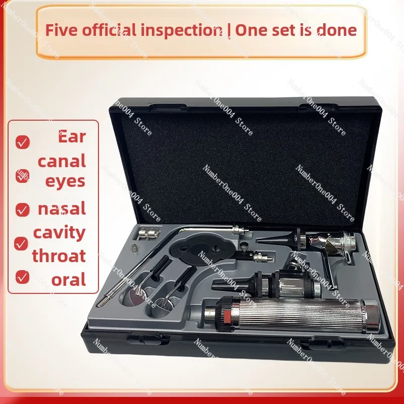 Professional Ophthalmoscope, Nose Scope, Laryngoscope, Otoscope, Pigeon Fundus Mirror, Eye, Ear, Nose, Mouth And