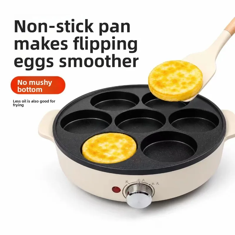Electric frying pan/breakfast artifact/non-stick pan coated egg burger machine y