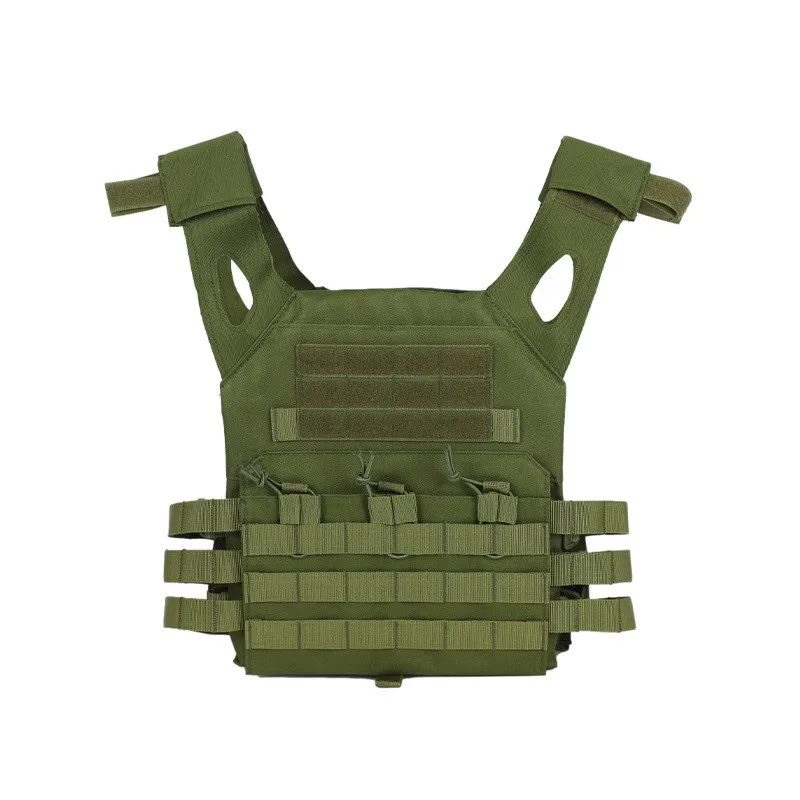 Men's outdoor training vest with breathable and water-resistant features, anti-stab function, multi-functional, and waterproof.