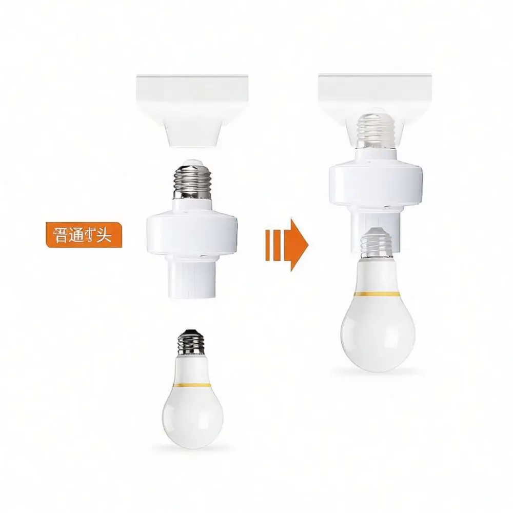 Smart E27 Lamp Socket Base Voice Activated Offline Control Light Switch Hardware For Comfort Home Daily Illumination Needs