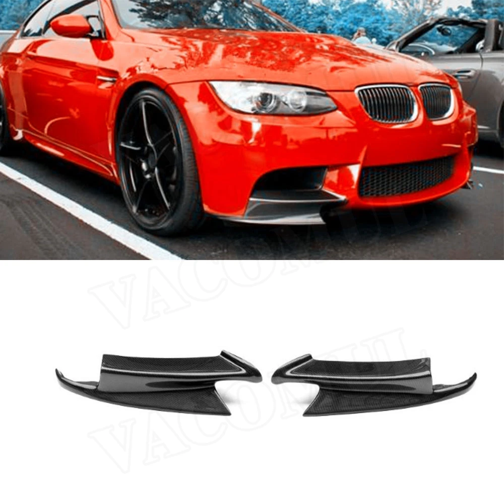 

VACOMUL Carbon Fiber Front lip Splitters Flap Cupwings Aprons Spoiler For BMW 3 Series E90 E92 E93 M3 2008-2014 Bumper Guard FRP