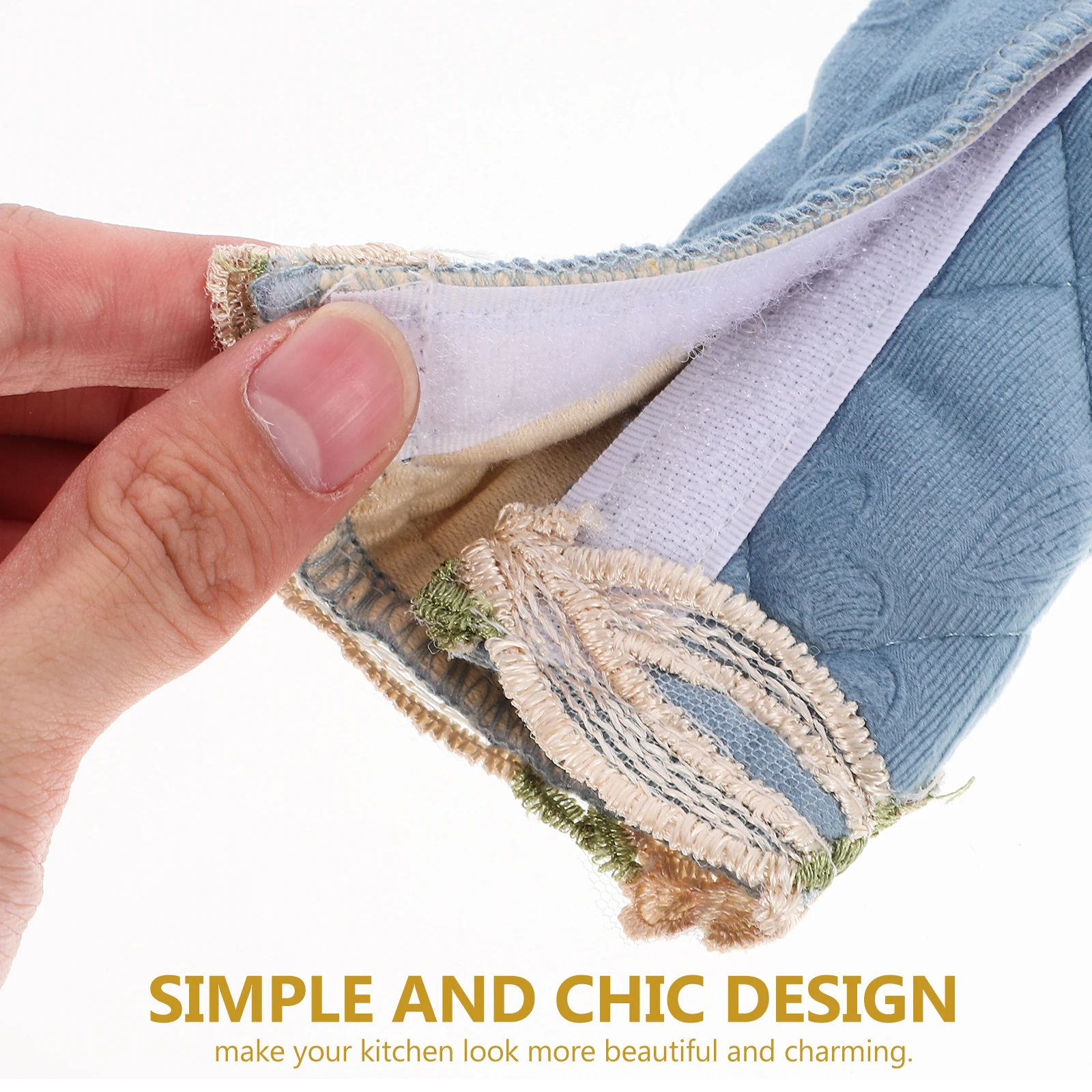 

4Pcs Door Handle Cover Protector for Kitchen Appliances - Refrigerator Oven Microwave Freezer Cabinet Dishwasher Handle Covers