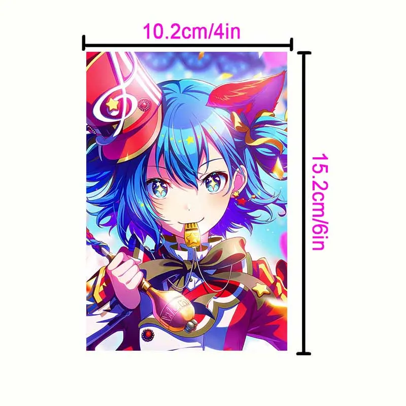 10/30 قطعة مشروع Sekai الكرتون بطاقات بريدية أنيمي لعبة الملصقات الزخرفية خلفية صور الدعائم جدار الكولاج عدة ديكور المنزل جدارية #3