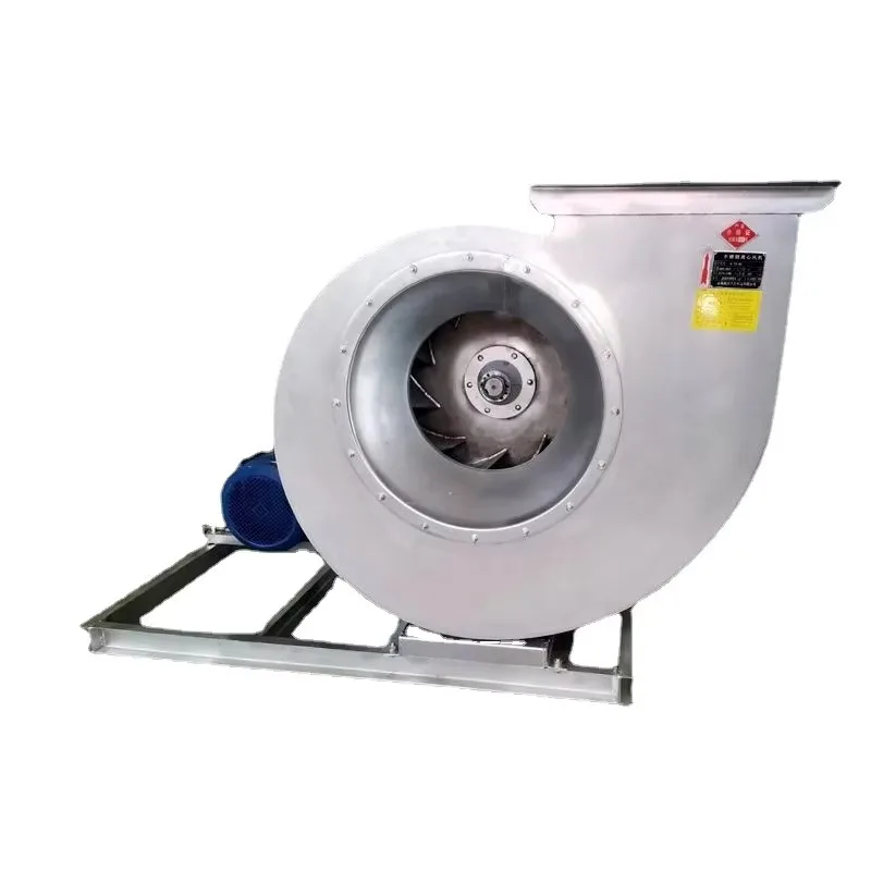 High Speed 4-72 Centrifugal Fans air Drying Blower Kitchen Exhaust Fume Low Noise Heavy Industrial Exhaust Fan
