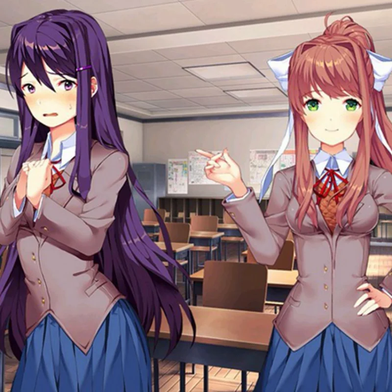 Anime Game Doki Doki Literatur - đánh giá và giá Anime Cosplay Japanese Girl