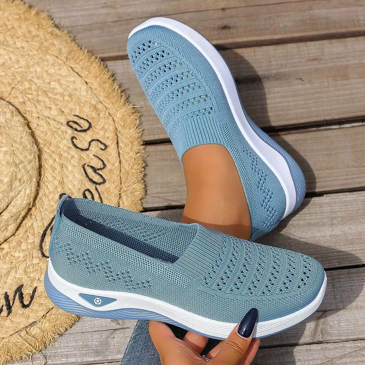 Atmungsaktive Freizeitschuhe Rutschfeste Outdoor-Sneaker für Tägliches Pendeln – Detail 3