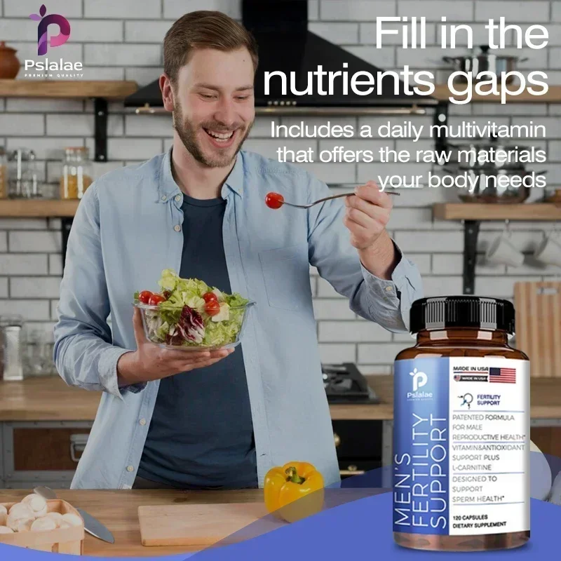 Männliche Fruchtbarkeit – steigert die Spermienmotilität, unterstützt Integrität, unterstützen die männliche reproduktive Gesundheit