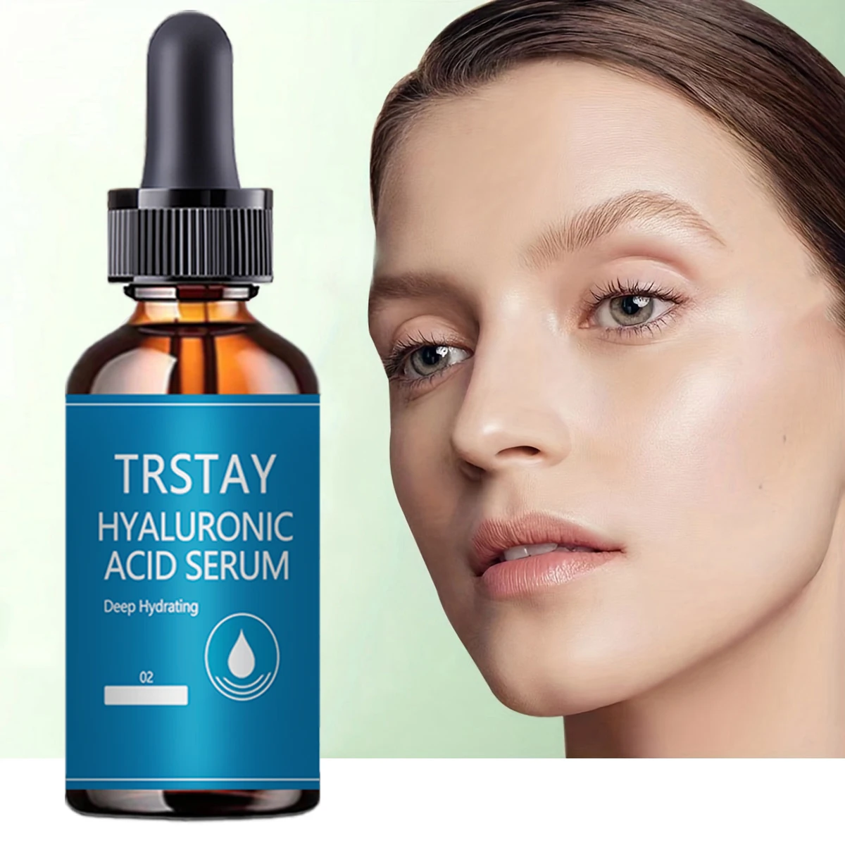 Hyaluronic acid facial essence can moisturize and shrink pores, fade fine lines, resist oxidation, and deeply care for skin