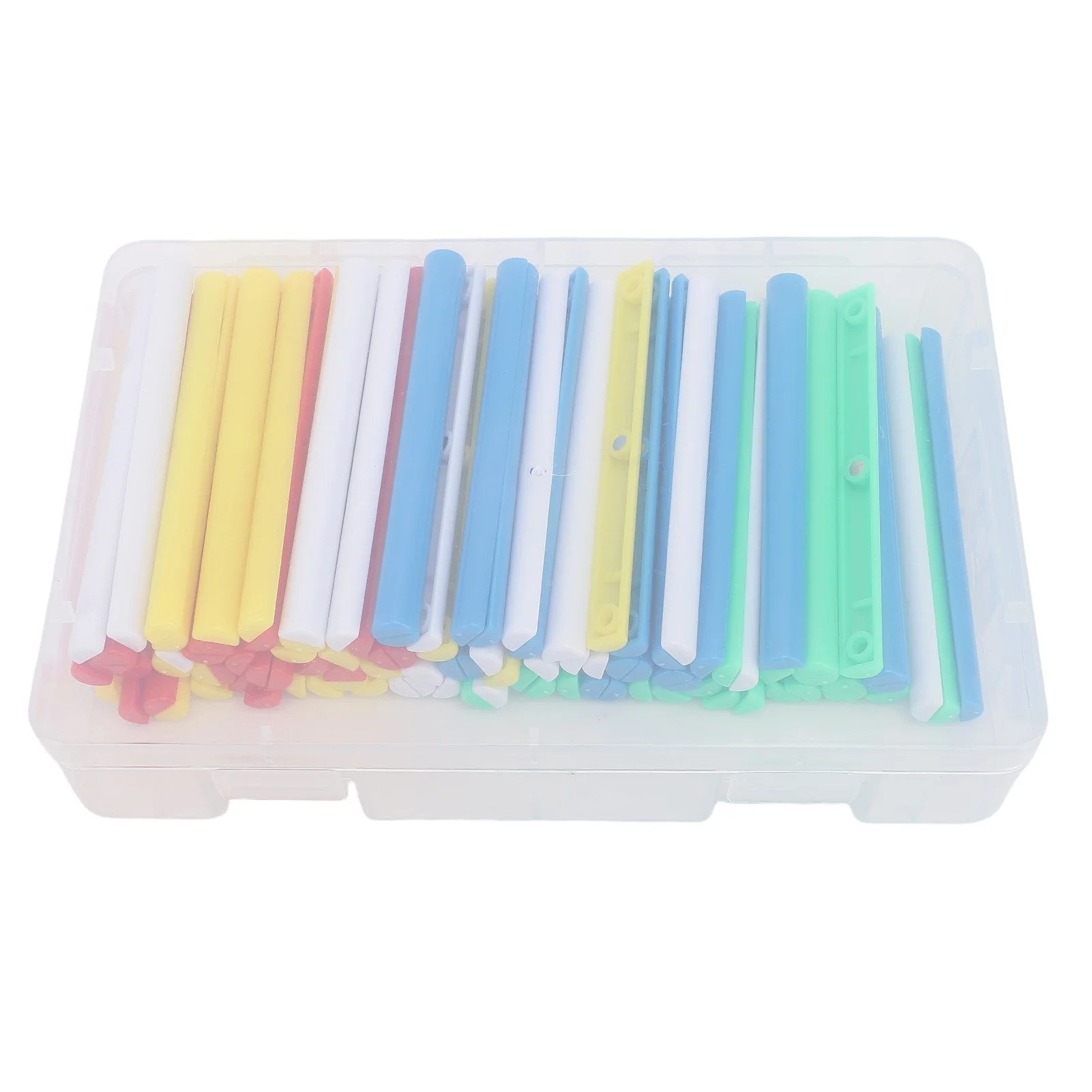100Pcs Magnetic Counting Bars 5 Vibrant Colors Versatile Counting Sticks for Family School Classroom