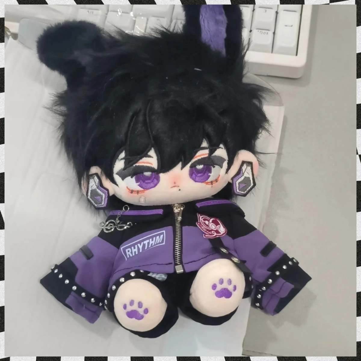 

Valorant Iso Game 20cm Plushes Doll Cute Soft Plush Stuffed Doll Body Cosplay Cartoon Dress Up Cotton Doll Toy Figures Gift