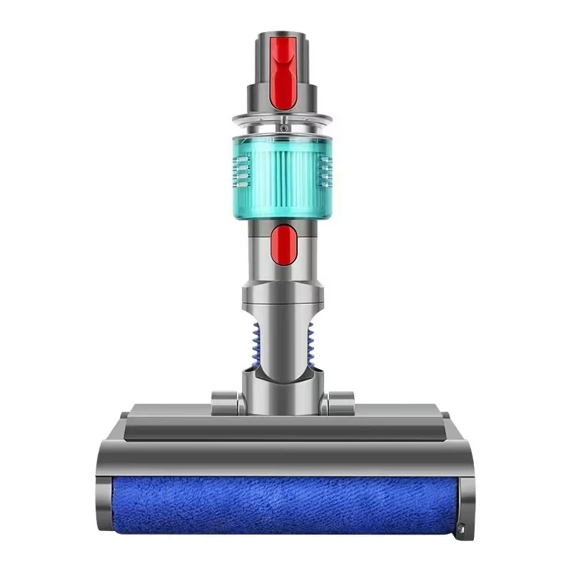 Household electric plastic mop brush head with water tank - reusable