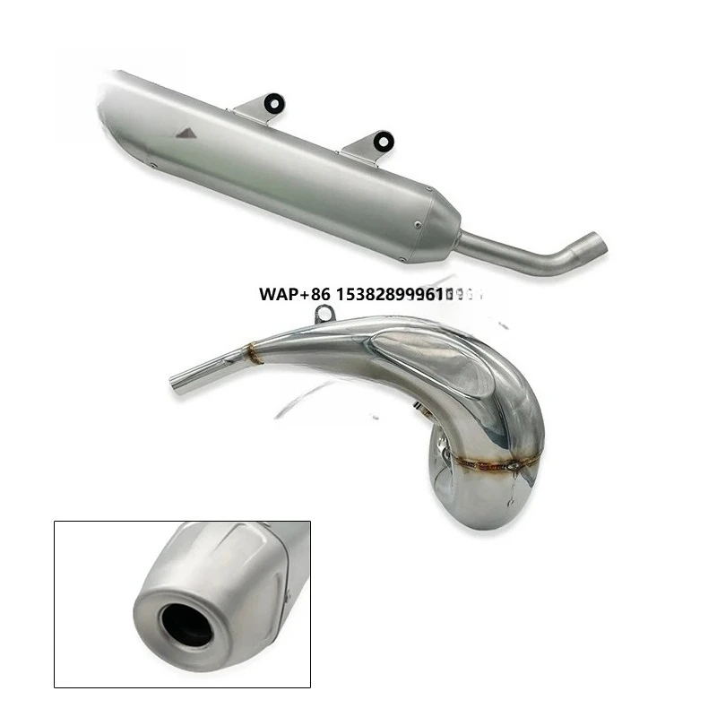 Snor Durable Motorcycle Stainless Steel Exhaust Muffler Pipe  for  SX XC-W for A TC TE TX for GASGAS EC EX MC
