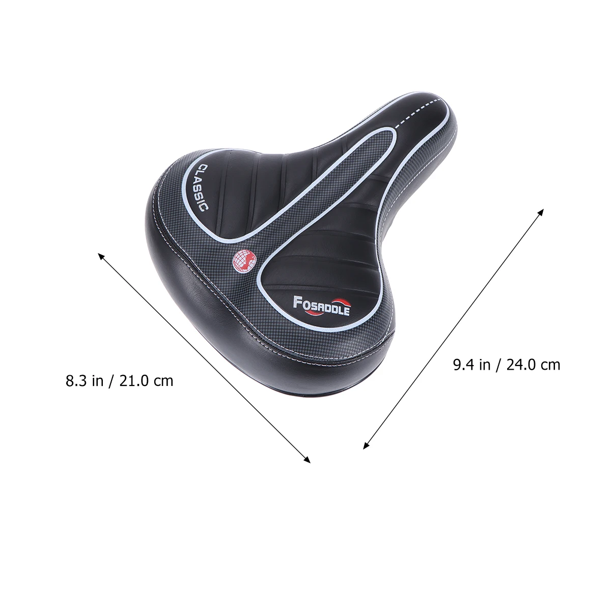

Mountain Bike Seat Cushion Comfortable Wear Resistant Water Proof Sturdy Steel Design Saddle Mat Bike