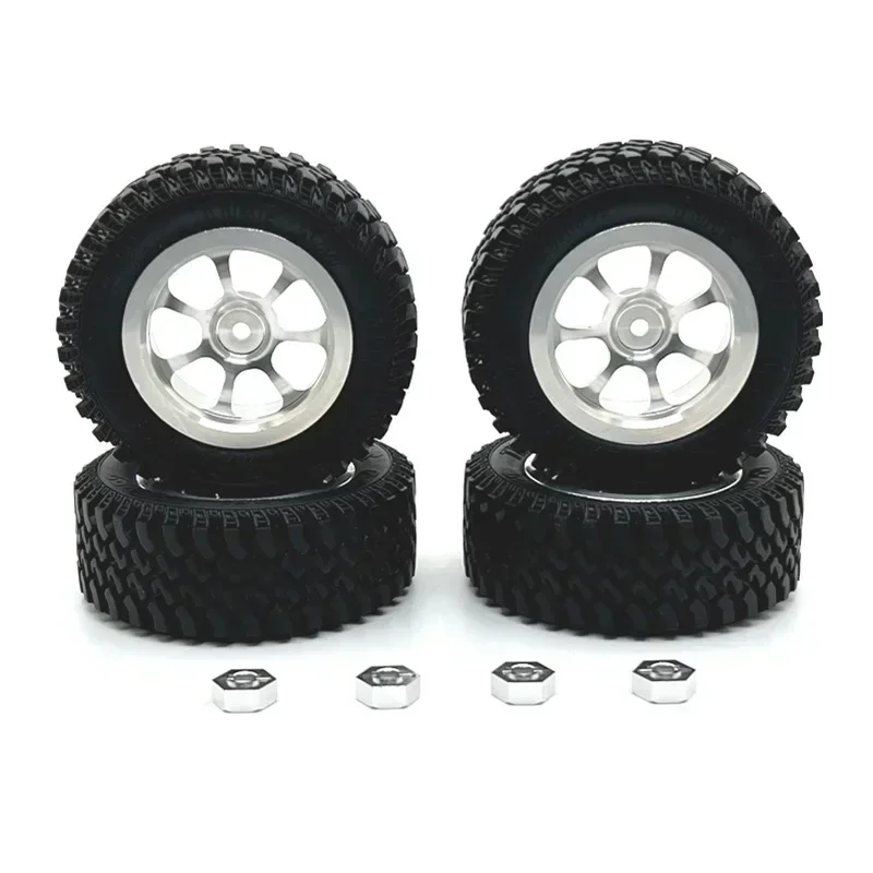 

MN Model 1/12 MN128 MN86 G500 RC Four-wheel Drive Climbing Car Upgrade parts Metal Wheel Tire Combination Device Climbing Tire
