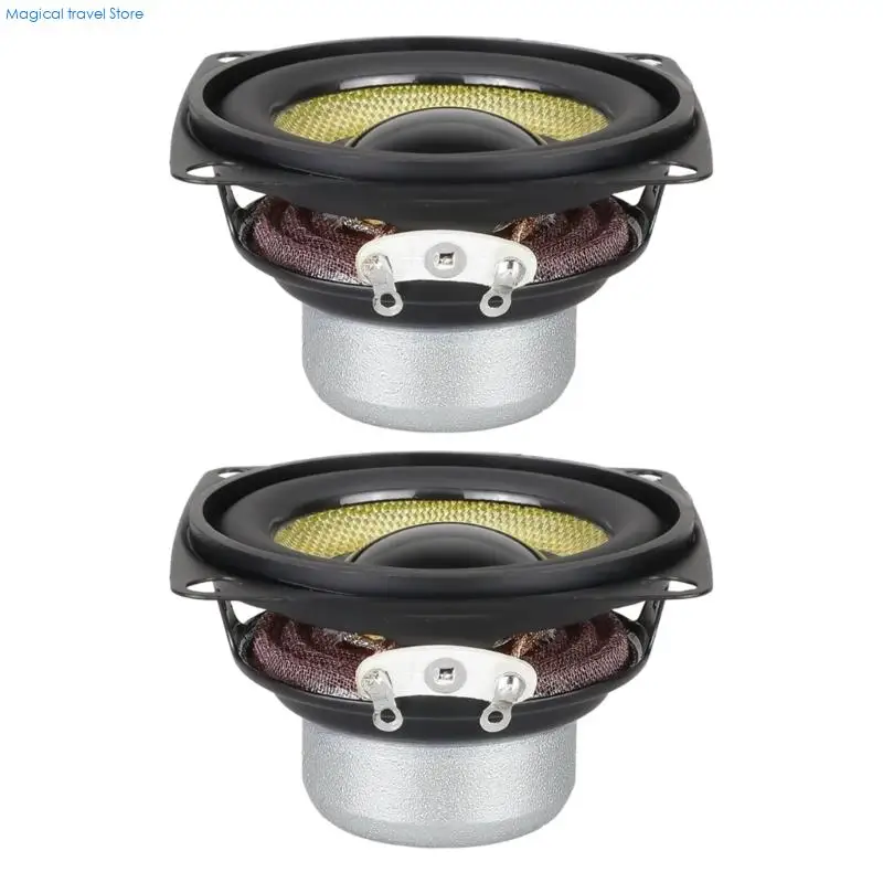N2UB Large Power 15W 52mm Neodymium Speaker 4 Ohm Double Structure Rubber Edges