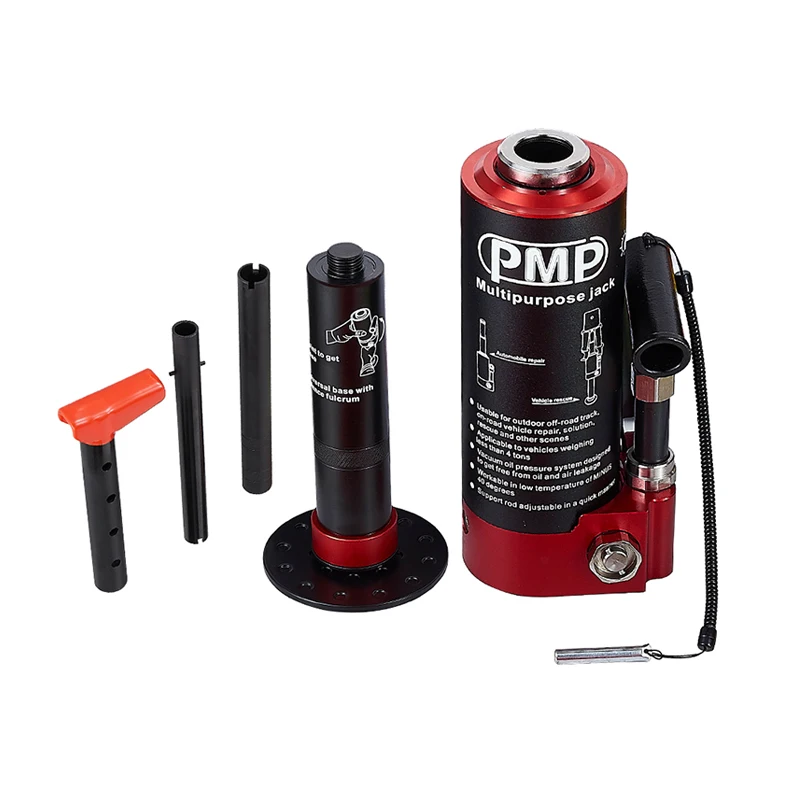

4Ton Portable Hydraulic Jack for Automobiles Hand Cranked Jack Trailer Hitch Camp Trailer Accessories Tow Hook