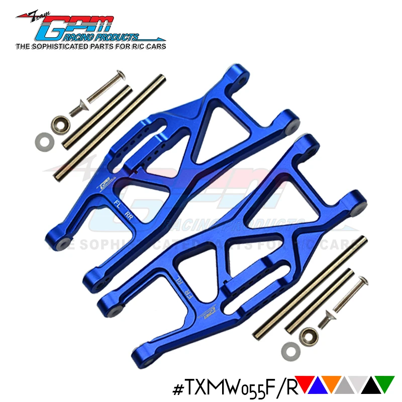 GPM Aluminium Front Or Rear Lower Arms For TRAXXAS 1/10 Maxx W/Widemaxx 89086-4