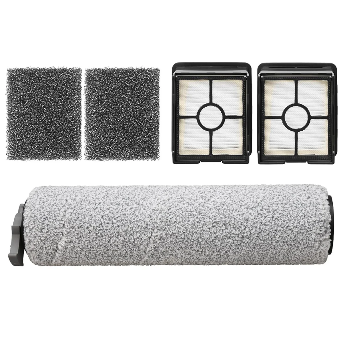 Zestaw filtrów rolkowych HF3 2025+ pasujący do odkurzacza bezprzewodowego HF3 do pracy na sucho i na mokro oraz mopu, części zamienne do odkurzacza 3649A