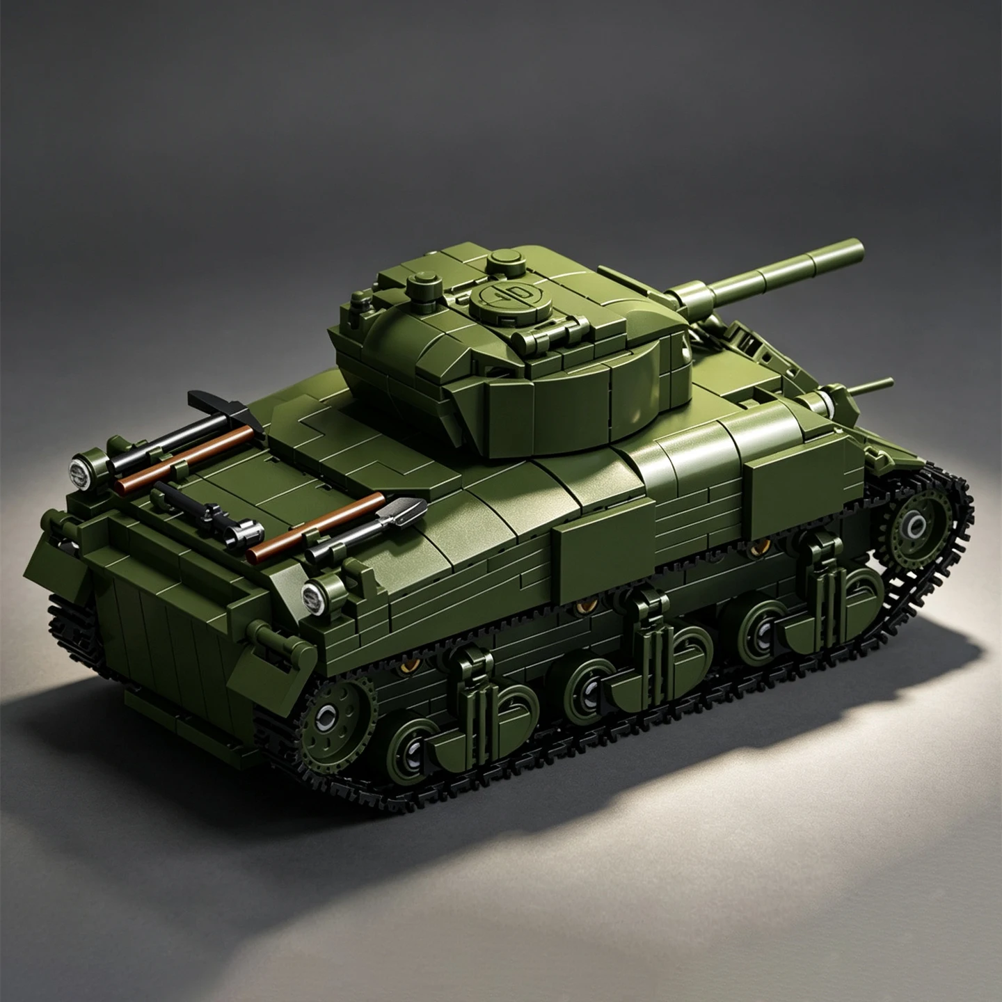 บล็อกตัวต่อทหาร: ของเล่นประกอบ - Lego Compatible Military Tank บทวิจารณ์และราคา