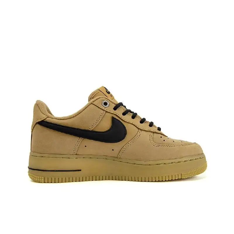 【Customize】Nike Air Force 1 Skateboarding Shoes Unisex Low-top Brown/black Sneakers shoes CJ9179-200