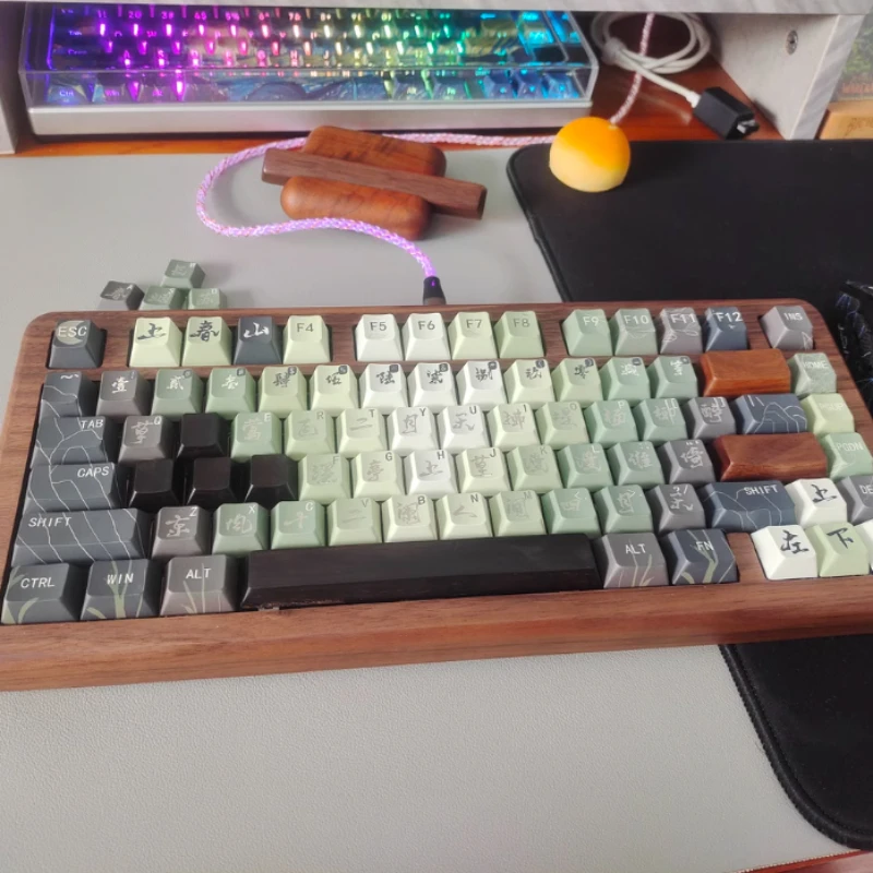 ebony-wood-keycap-teclado-mecanico-artesanal-acessorio-de-madeira-macica-barra-de-espaco-de-madeira-personalizada-oem-cherry-profile-keycap-gift